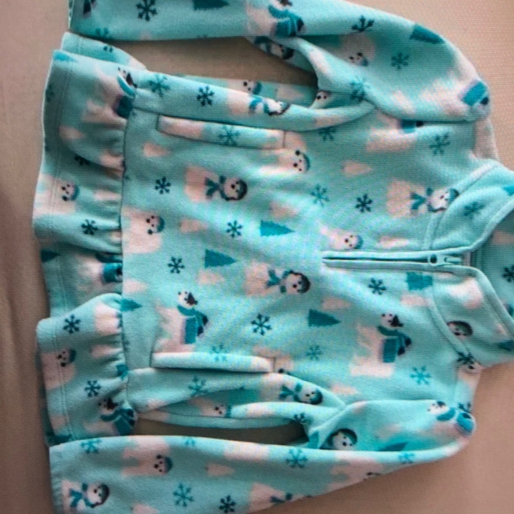 Girls Gymboree Blue Fleece pullover